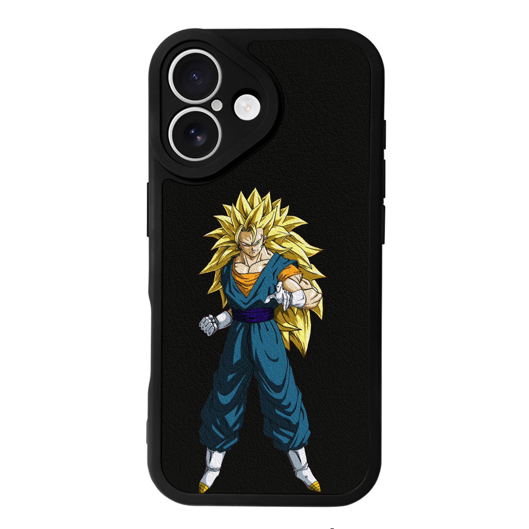 （画像用） ドラゴンボール ベジット DRAGON BALL Vegetto 【iPhone 16シリーズ対応】シリコンスマホケース（レザー調） 材質：シリコン
